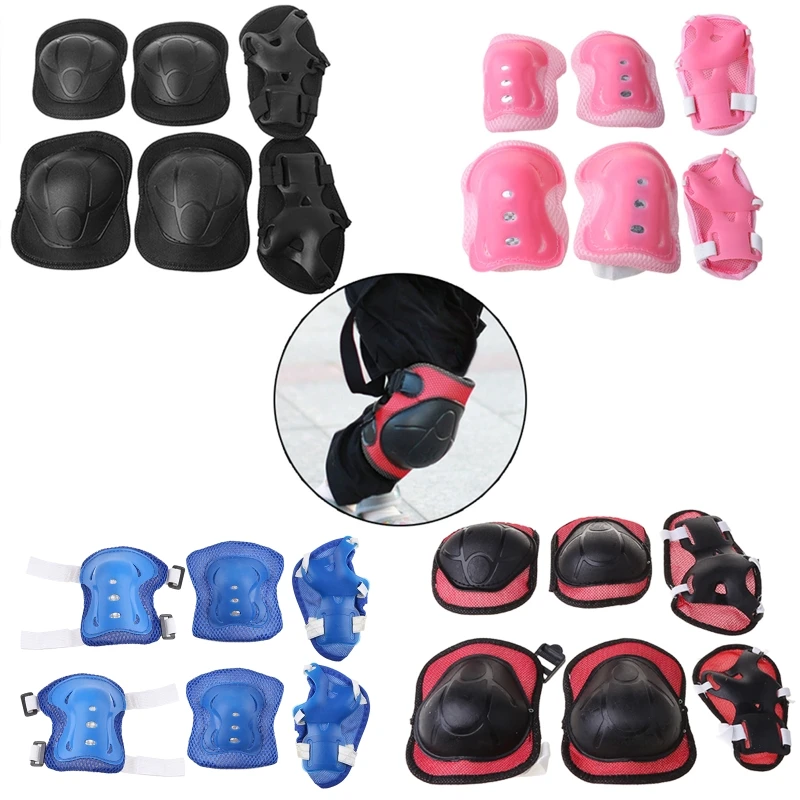 

Kids Knee Pads Cycling Skating for PROTECTION Elbow Guard Scooter Children Prote E56D