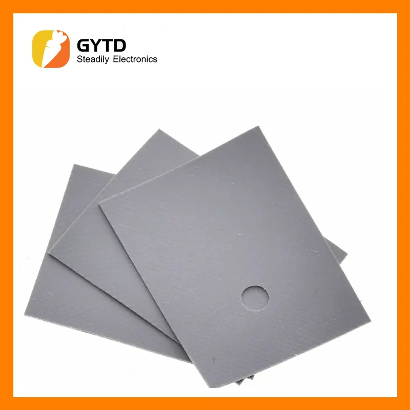 

100pcs Large TO-3P TO-247 silicone sheet insulation pads silicone insulation film