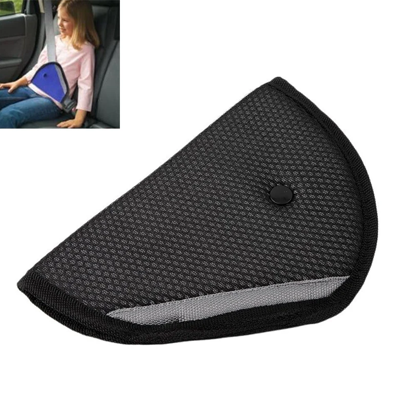 

Durable Harness Adjuster Protector Car Safety Triangle Seat Belt Universal Portable Soft Cover Fixer Triangle Anti-ledge