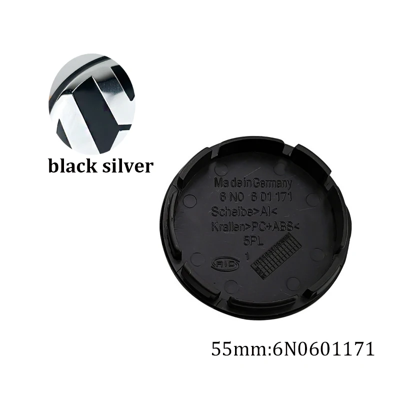 

4 шт., 55 мм, 56 мм, 65 мм, 70 мм, 76 мм, колпаки центра колес автомобиля, крышка ступицы для VW Volkswagen Jetta MK5 Golf Passat, Стайлинг 3B7601171