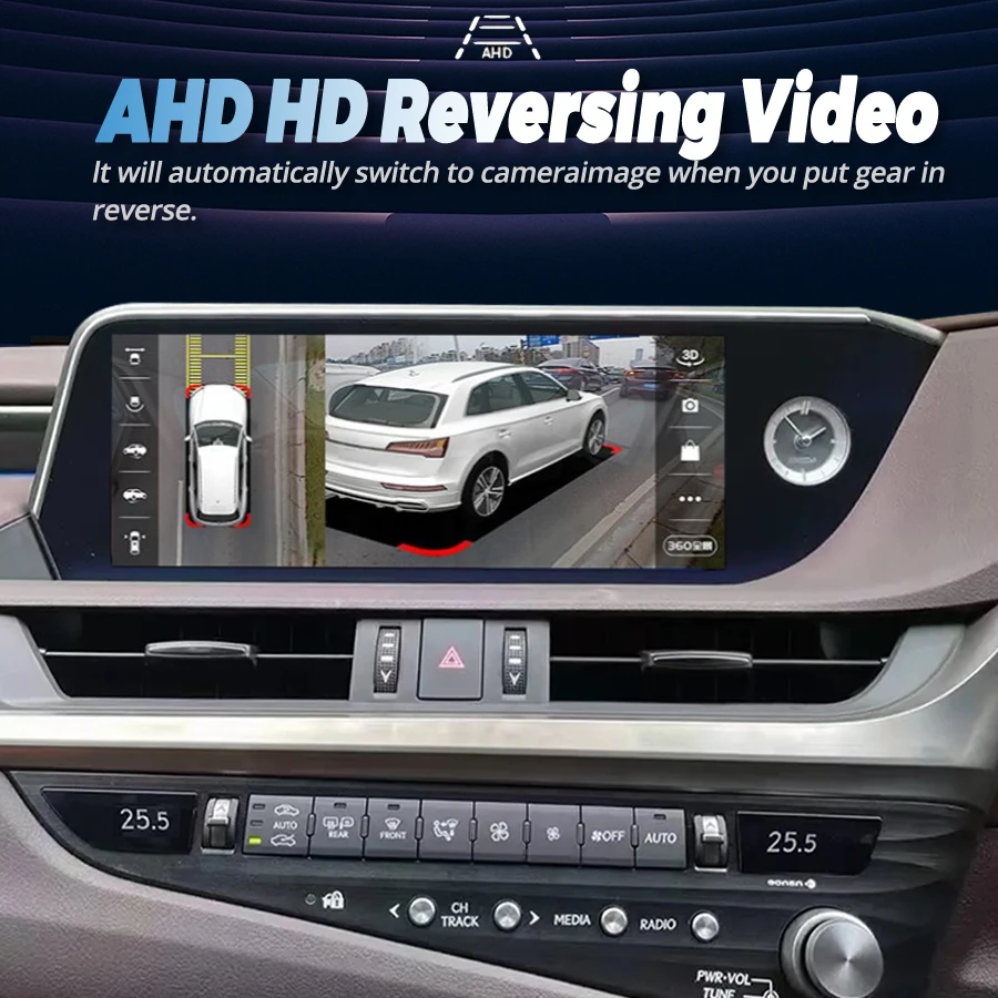Автомобильная Мультимедийная магнитола RHD 12 3 дюйма Android для Lexus ES ES350H ES250 ES350 ES300H