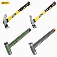 deli multifun hammer woodworking installation nail hammers anti skid handle claw hammer portable carpentry repair hand tools