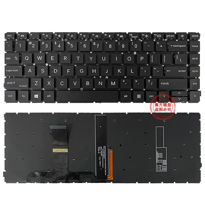 

Новая английская клавиатура с подсветкой для ноутбука HP ZHAN 66 PRO 14 G4 ProBook 440 G8 445 445R G8 HSN-Q27C Q31C без подсветки