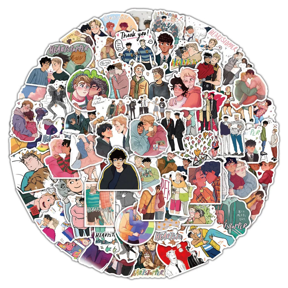 

100 шт., водонепроницаемые наклейки для ноутбука, велосипеда, багажа