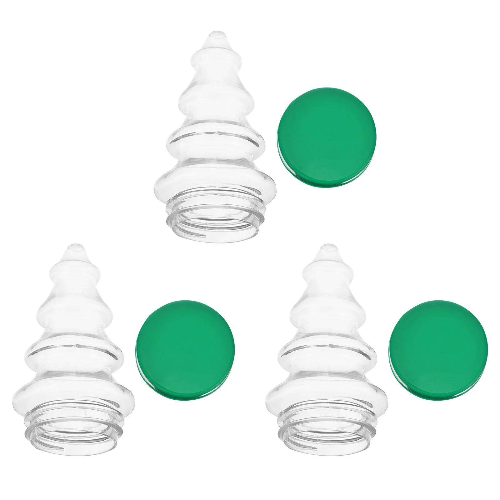 

Candy Christmas Jar Jars Tree Cookie Bottle Bottles Holder Lids Box Holiday Fillable Clear Storage Ornaments Containers