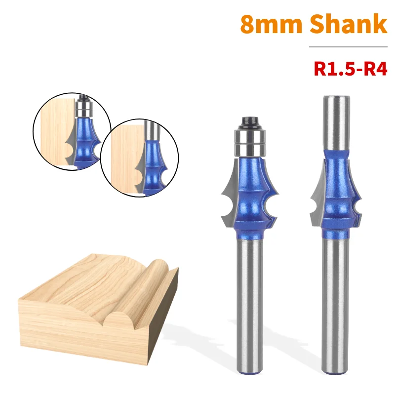 

8MM Shank Drawing Line Bit Router Bit Woodworking Milling Cutter For Wood Bit Face Mill Carbide Cutter End Mill