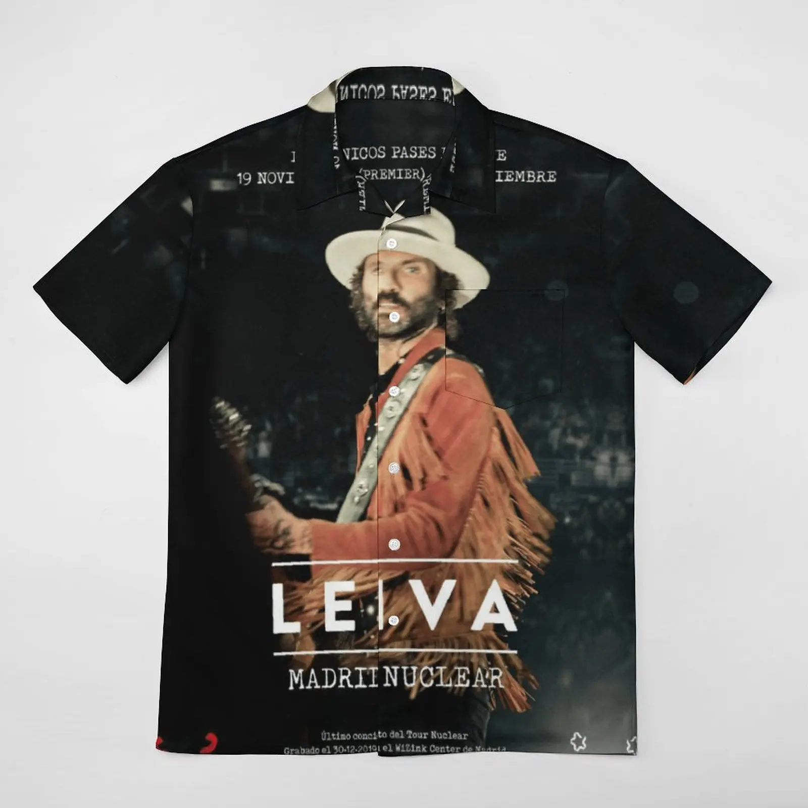 

A Short Sleeved Shirt Leivas, Madrid Nuclear (2020) Tshirt Pantdress High Grade Funny GraphicBeach Eur Size