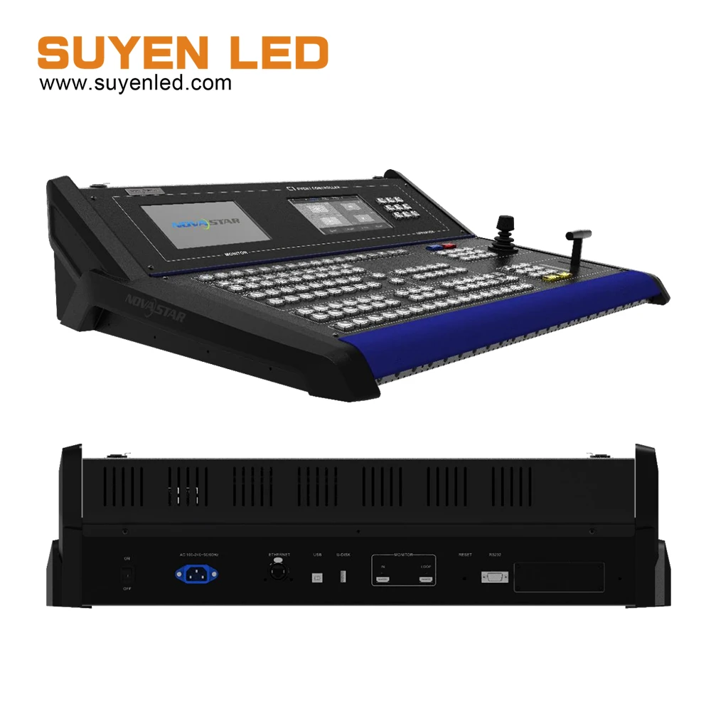 Лучшая цена консоль управления видео NovaStar C1 двойной сенсорный монитор с