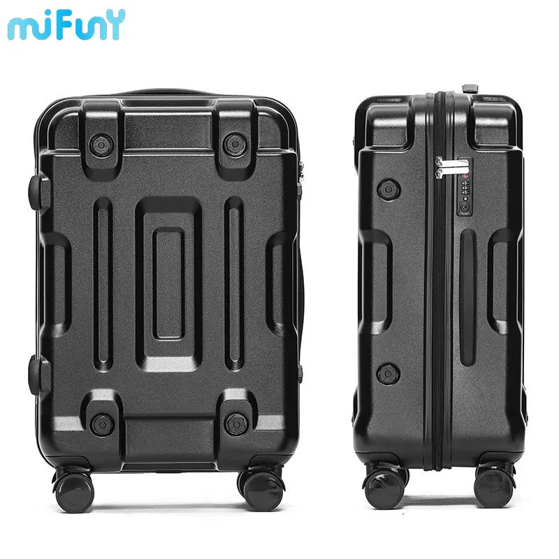 

SOLI2 MIFUNY Aluminum Universal Large-capacity Thickened Boarding LuggageTrolley Suitcase Carry on Luggage with S11490-S11502