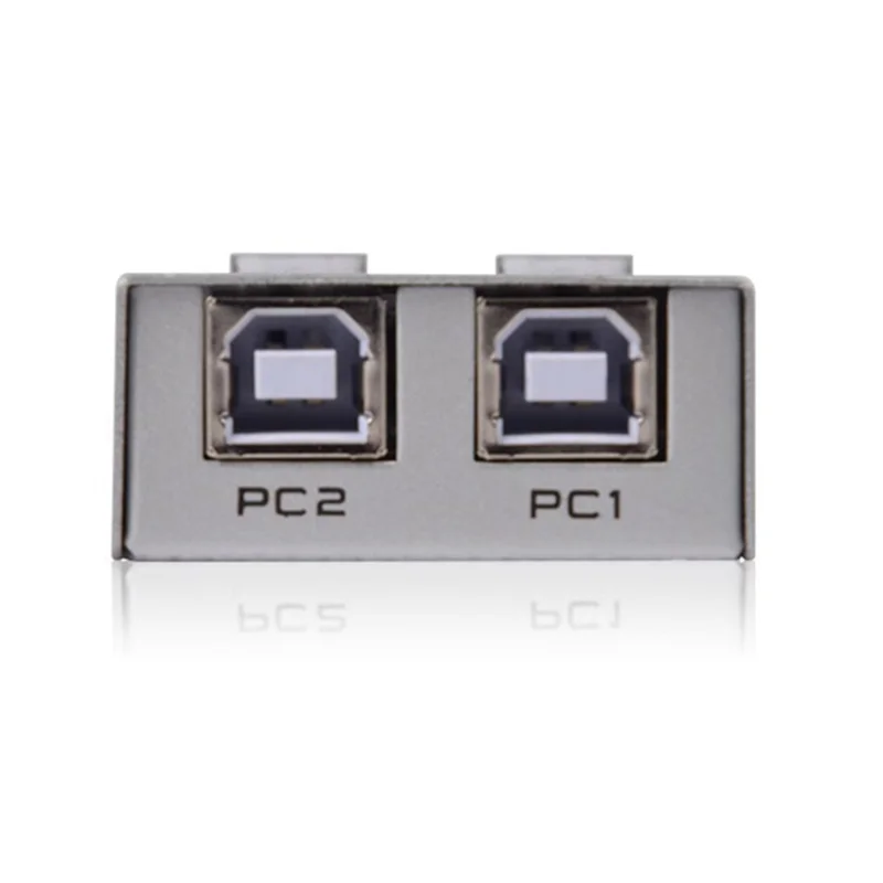 Фото Порт FJGEAR USB2.0, ручной коммутатор, концентратор, общий USB-устройство для коммутации портов принтера №1