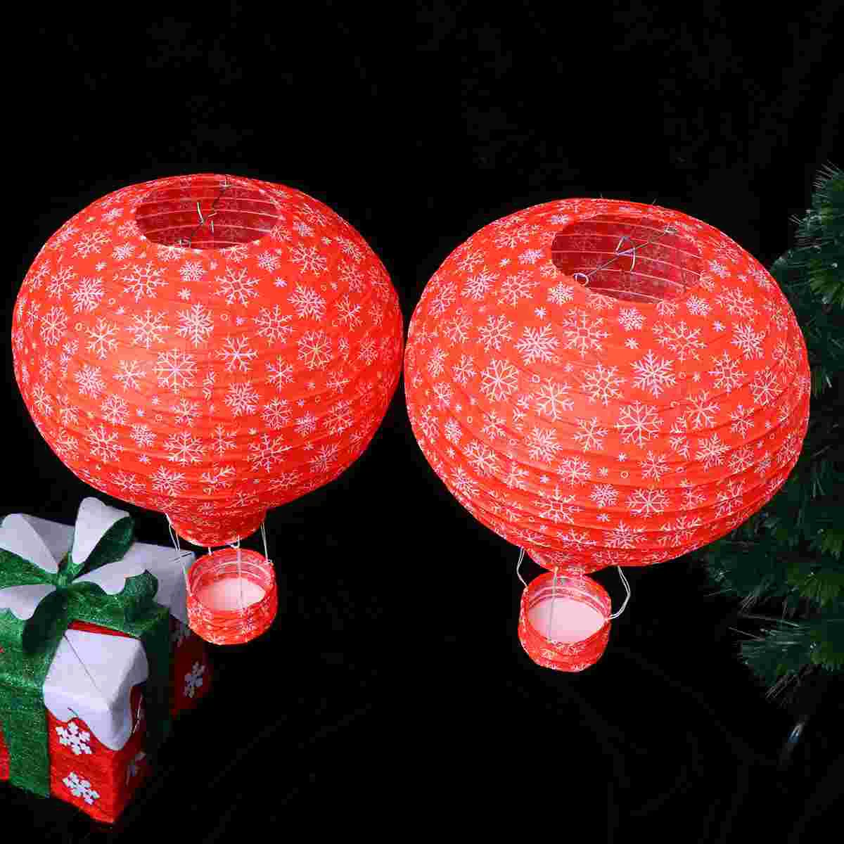 

12 Inches Air Balloon Paper Lanterns Delicate Charming Portable Corridor Hanging Decoration Hanging Ornaments
