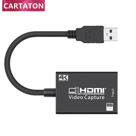 

Doonjiey 4K HDMI to USB 3.0 Video Capture Card 1080P Recorder Game Video Live Streaming