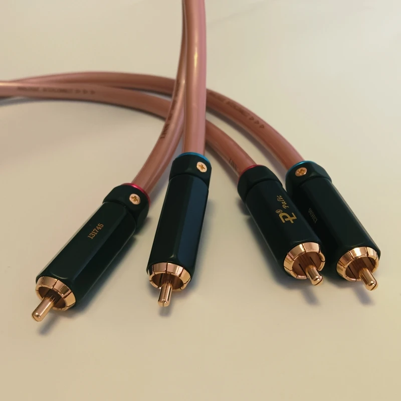 Одна пара британский аудиокабель LINN Fever RCA Усилитель звука с двойным лотосом