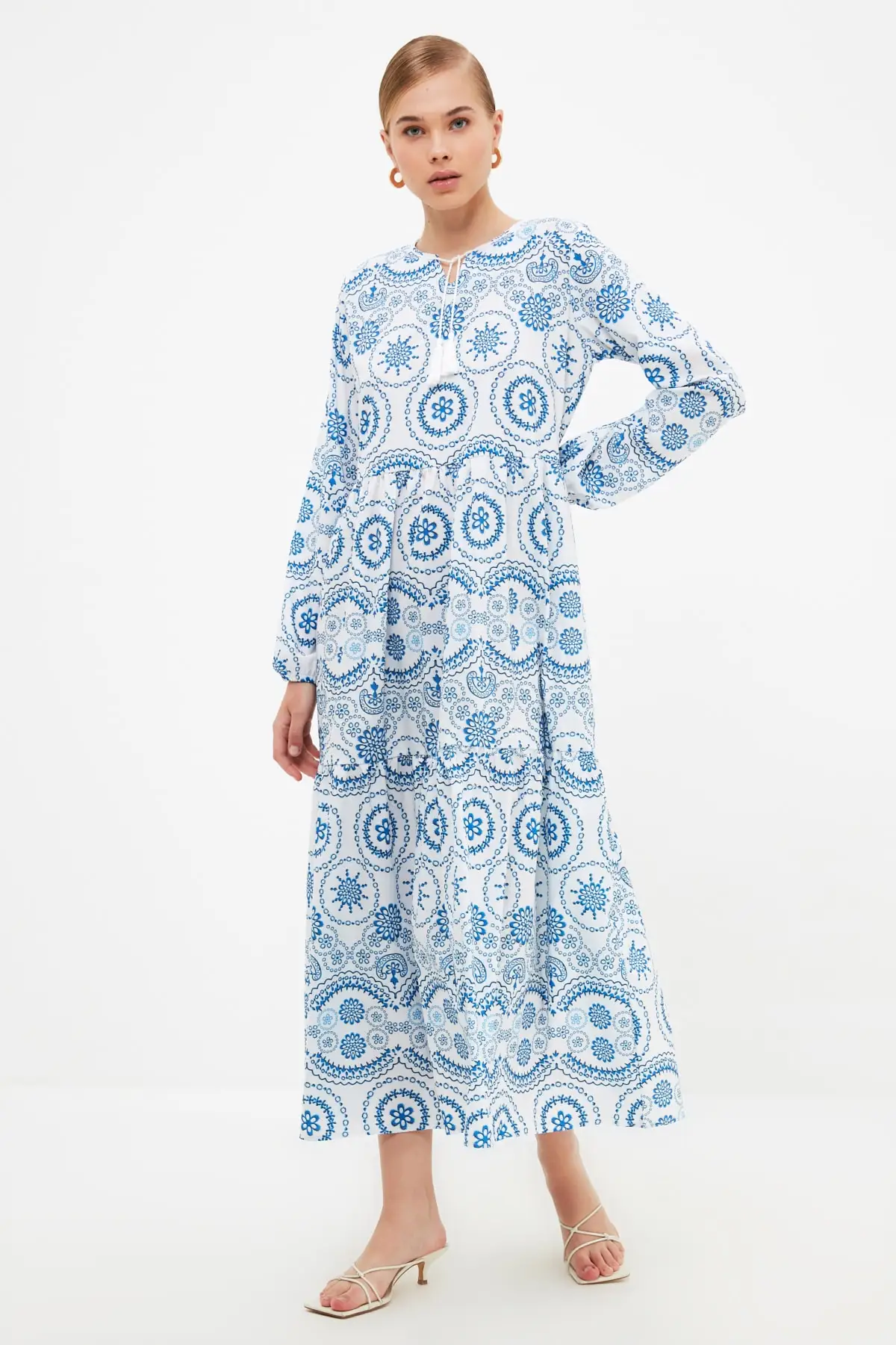 

Trendyol Patterned Dress TCTSS21EB0029