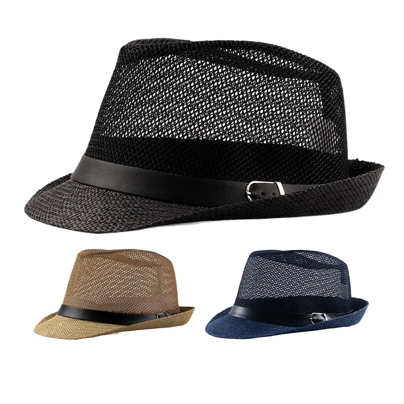 

Мужская шляпа-топ, черная британская стандартная женская синяя пляжная шляпа от солнца, простая Ретро шляпа-федора