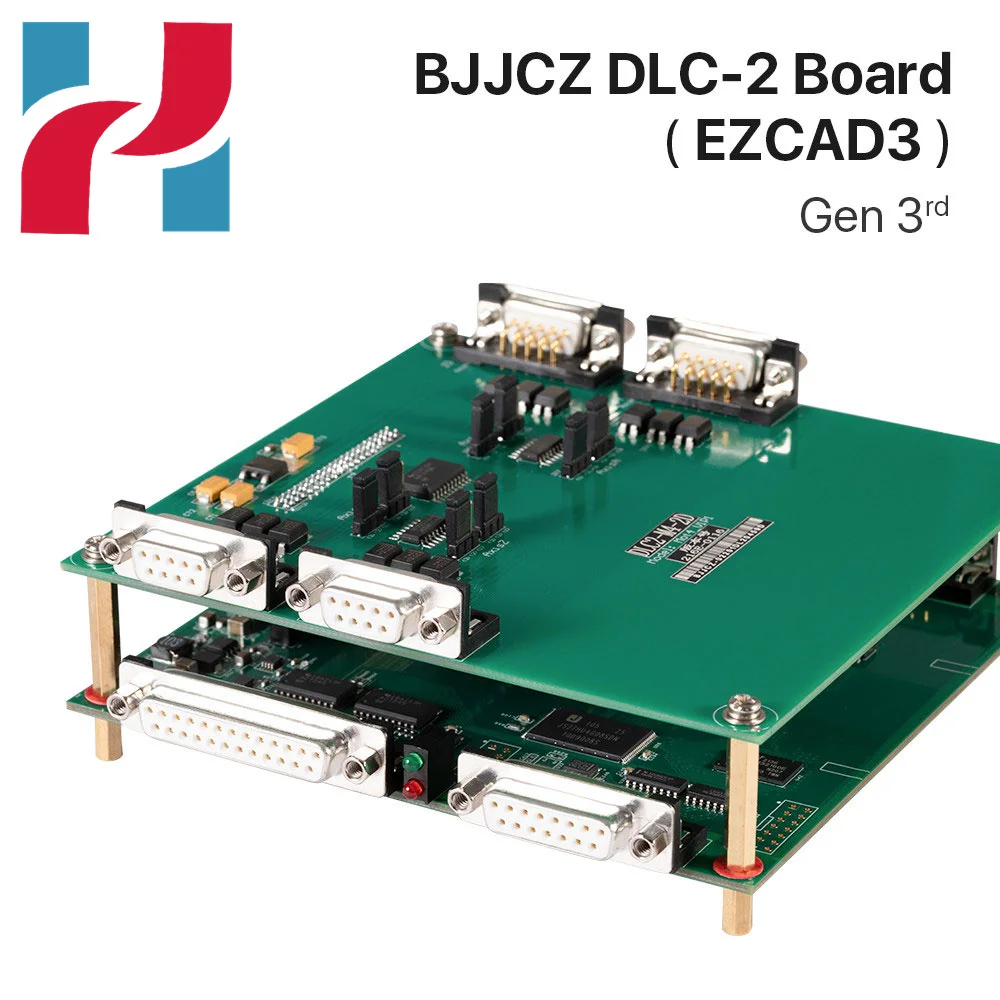 Ultrarayc JCZ DLC2-M4-2D Control Board Four Axis Standard Board With 2.5D Function EZCAD3 For Fiber Laser Marking Machine