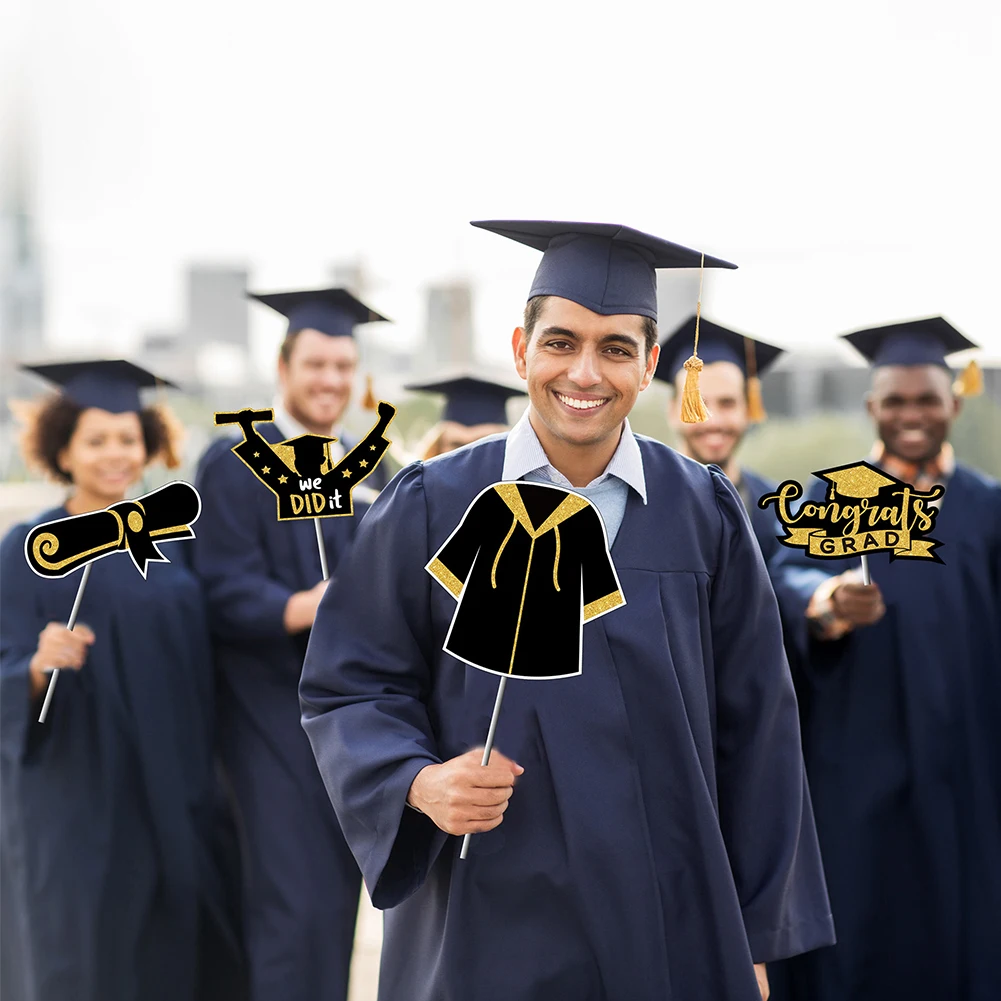 

PVC Eyeglasses for College Graduation Parties, Photo Booth Props, Large Size, Sturdy, Reusable, Funny Eyeglasses, 21PCs