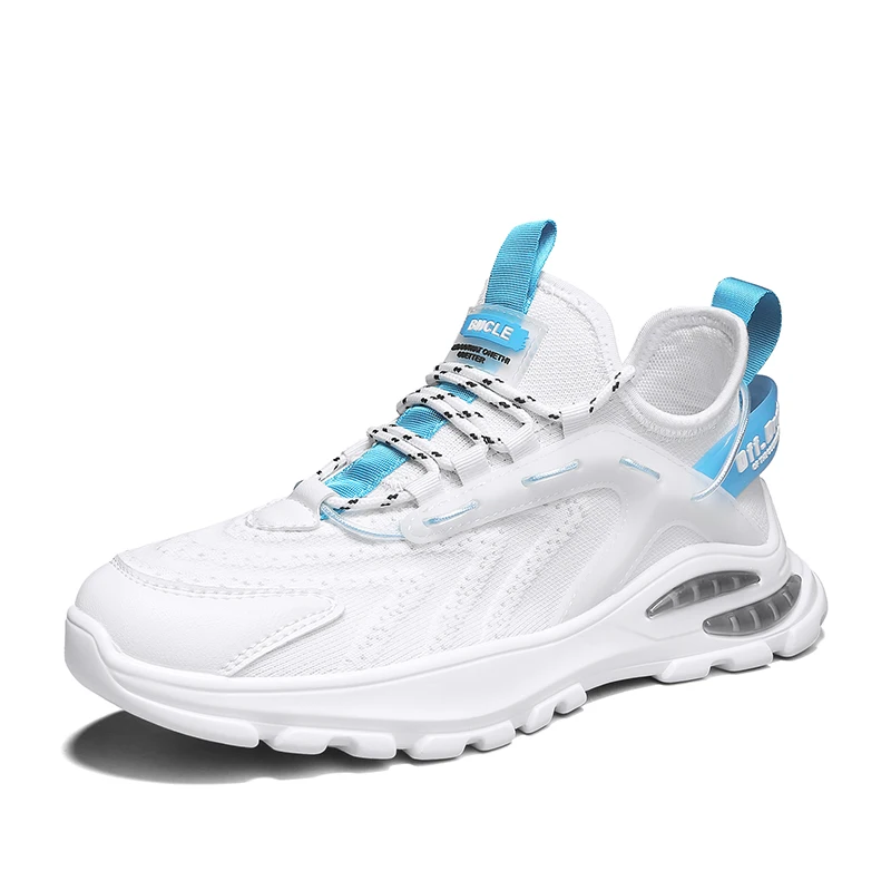 

Кроссовки мужские из дышащей сетчатой ткани, повседневная обувь, Нескользящие, демпфирующие, для бега, износостойкие кеды