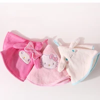 anime kawaii kitty kt my melody sanrios hand towel hanging cute cartoon super absorbent towel