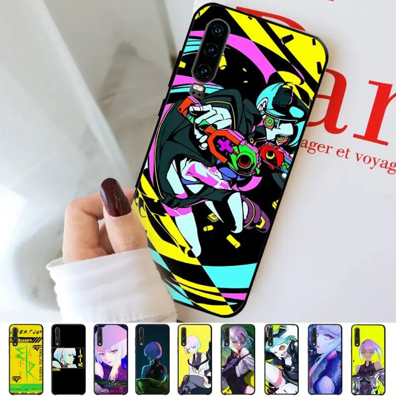 

Anime C-Cyberpunks Edgerunners Lucy Phone Case for Huawei P30 40 20 10 8 9 lite pro plus Psmart2019