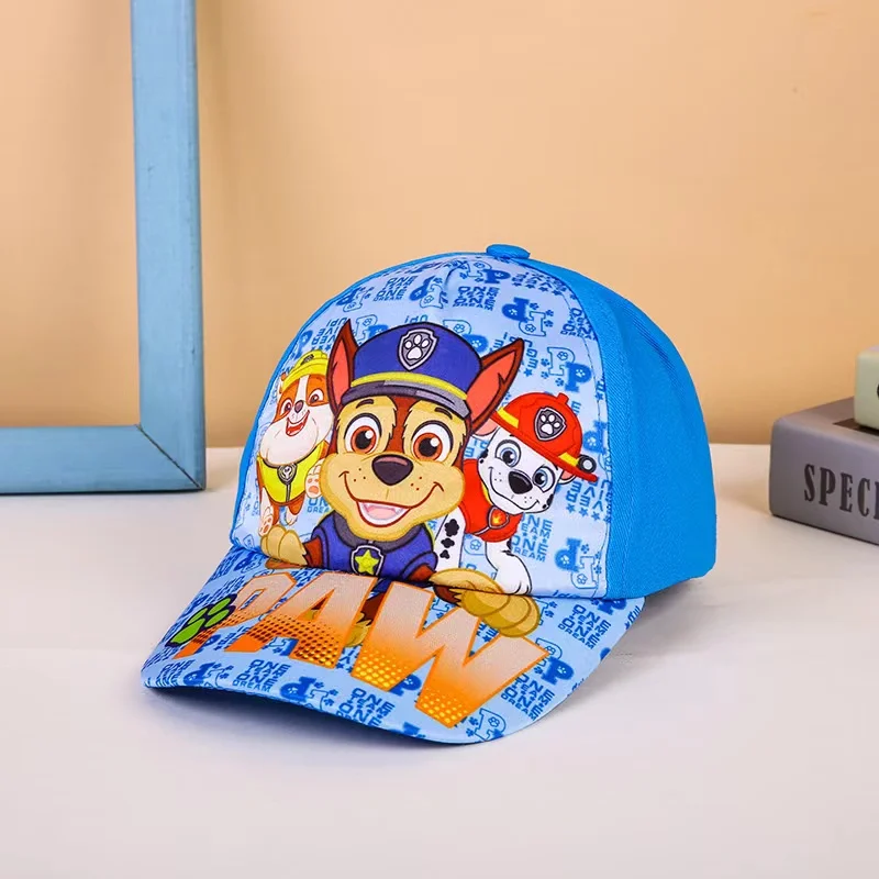 

Paw Patrol Anime Baseball Cap Kids Cartoon Character Outdoor Sports Toy Hat Cute Comfortable Sunscreen Cap Children's Party Gift