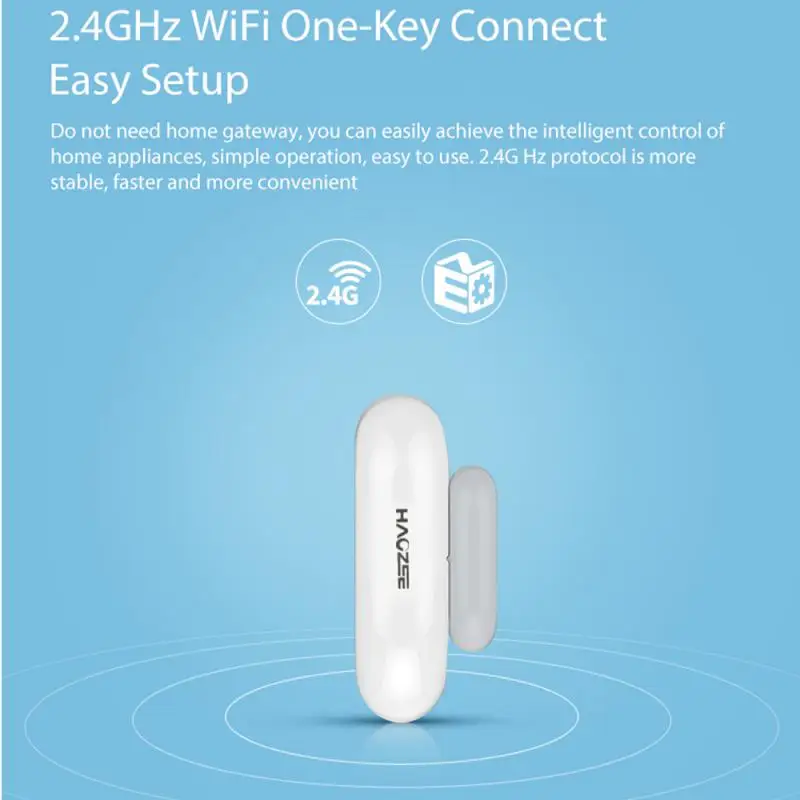 

Дверная сигнализация Tuya с Wi-Fi и датчиком открытия окна