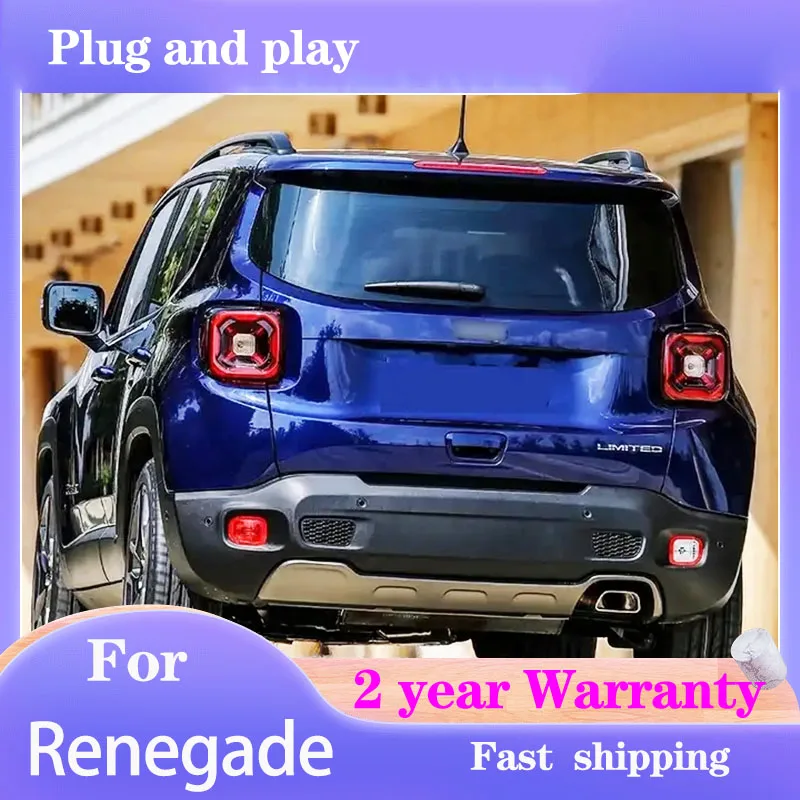 Автомобильные аксессуары для Jeep Renegade задние фонари 2015-2020 задний стоп-сигнал Enegade