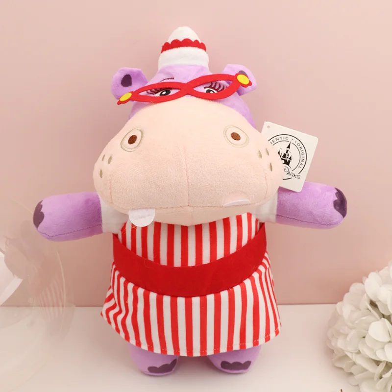 Фото Набор плюшевых игрушек Disney Doc Mcstuffins Kawaii Lambie Sheep Hallie Hippo Stuffy Dragon, мягкие куклы для девочек, детские вещи в стиле аниме №4