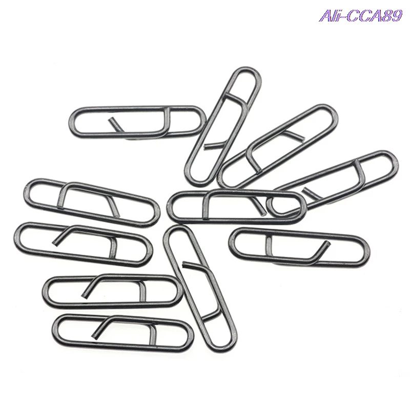 

50Pcs Powerful Fast Link Clip Snap Fishing Tackle Quick Change Lead Links Clips Interlock Accessories