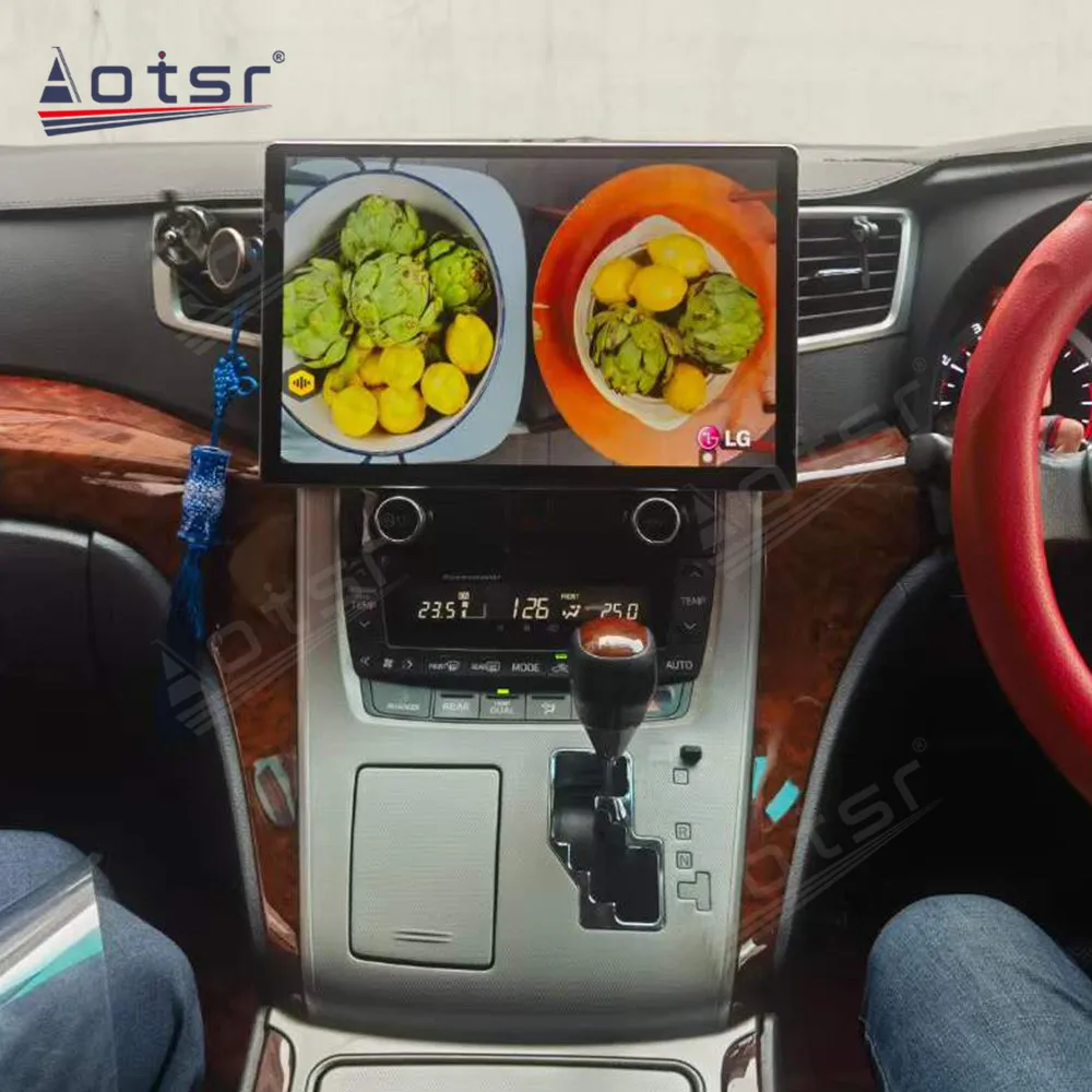 13 1-дюймовая навигация 8-ядерный Carplay для Toyota Alpha 20 2008-2014 мультимедийный плеер Android 12