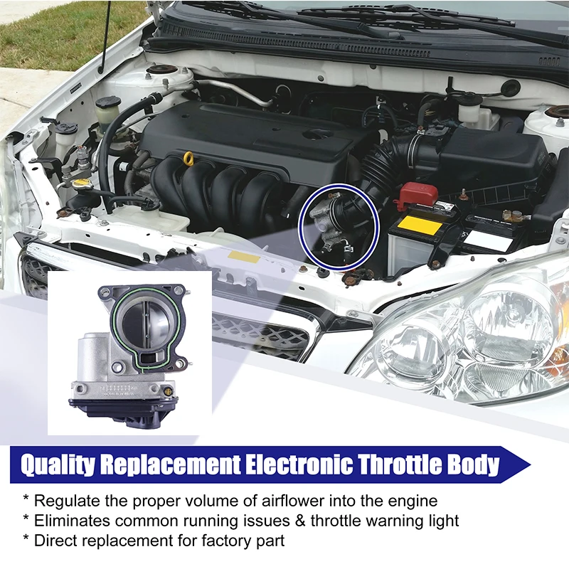 Корпус дроссельной заслонки 55 мм для Ford Focus 2 MK Petrol 1 8 0 3 Fiesta V C-MAX Mondeo клапан 4M5G9F991FA