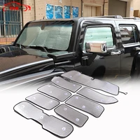 for hummer h3 2005 2009 car front windscreen cover full window glass sun protection parasol auto accessories