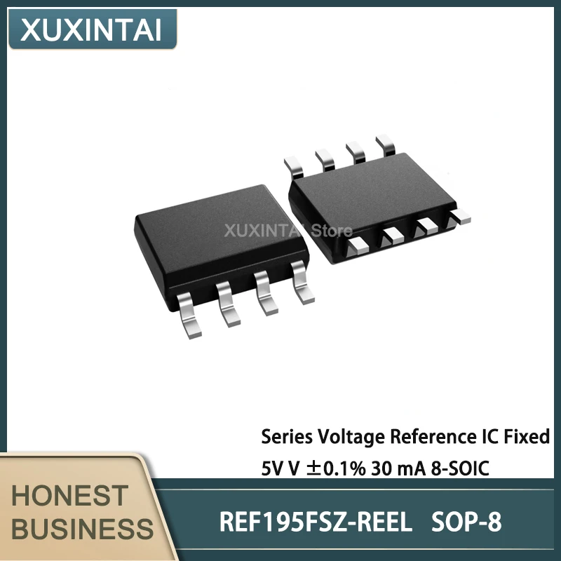 

10 шт./лот REF195FSZ-REEL REF195FSZ Series, фиксированное напряжение IC 5V ± 0.1% 30 mA 8-SOIC
