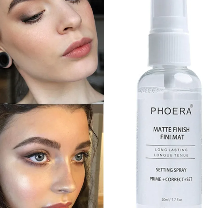 

50ml Makeup Setting Spray Matte Bottle Setting Spray Oil-control Natural Long Lasting Make Up Fix Foundation Spray Makeup Woman
