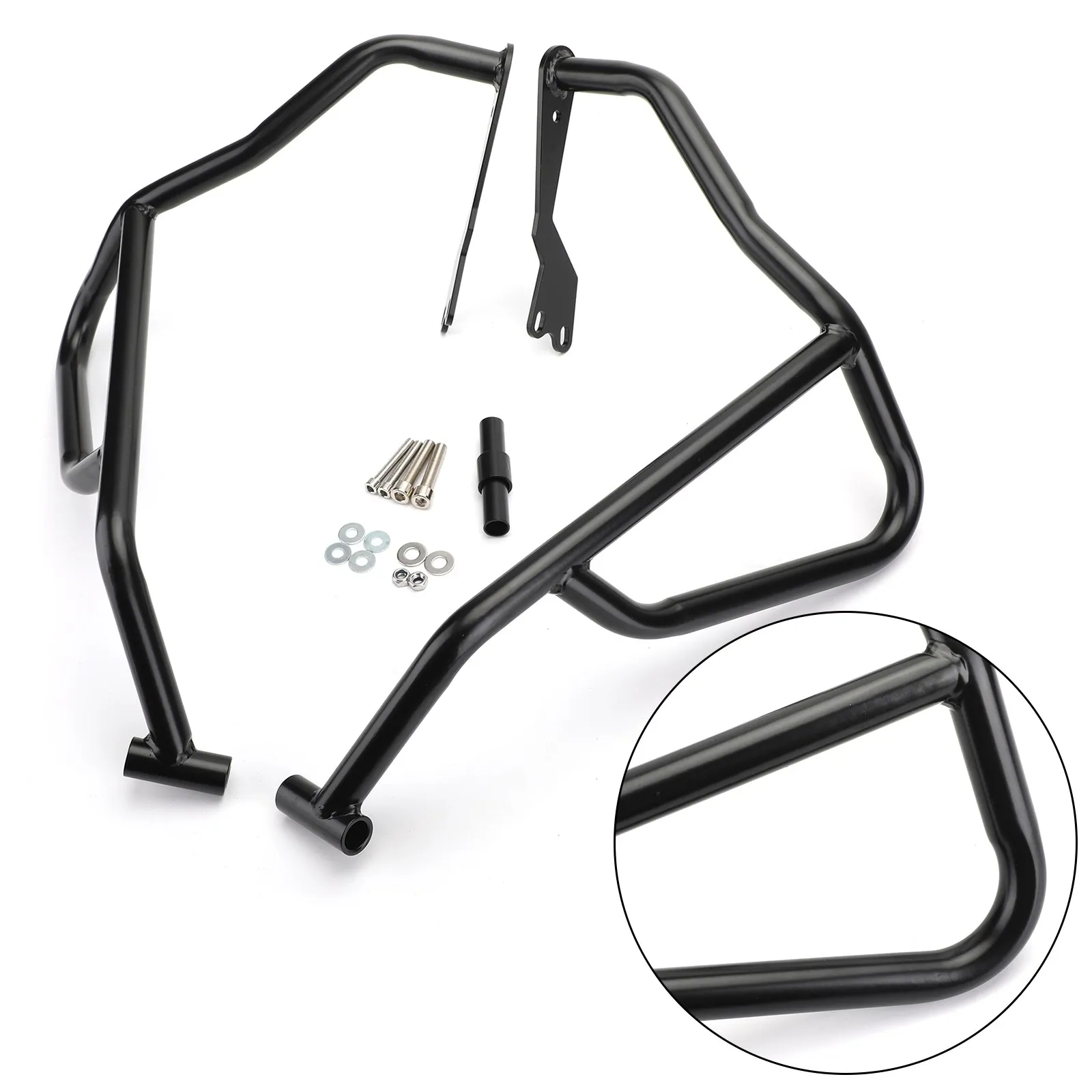 Верхняя защита двигателя черная подходит для Honda Cb500 Cb500X 2019 2020 2021 2022 2023