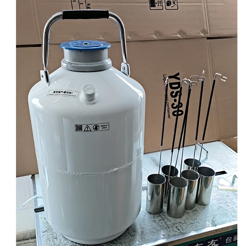 Резервуар под давлением объемом 10 литров для жидкого азота