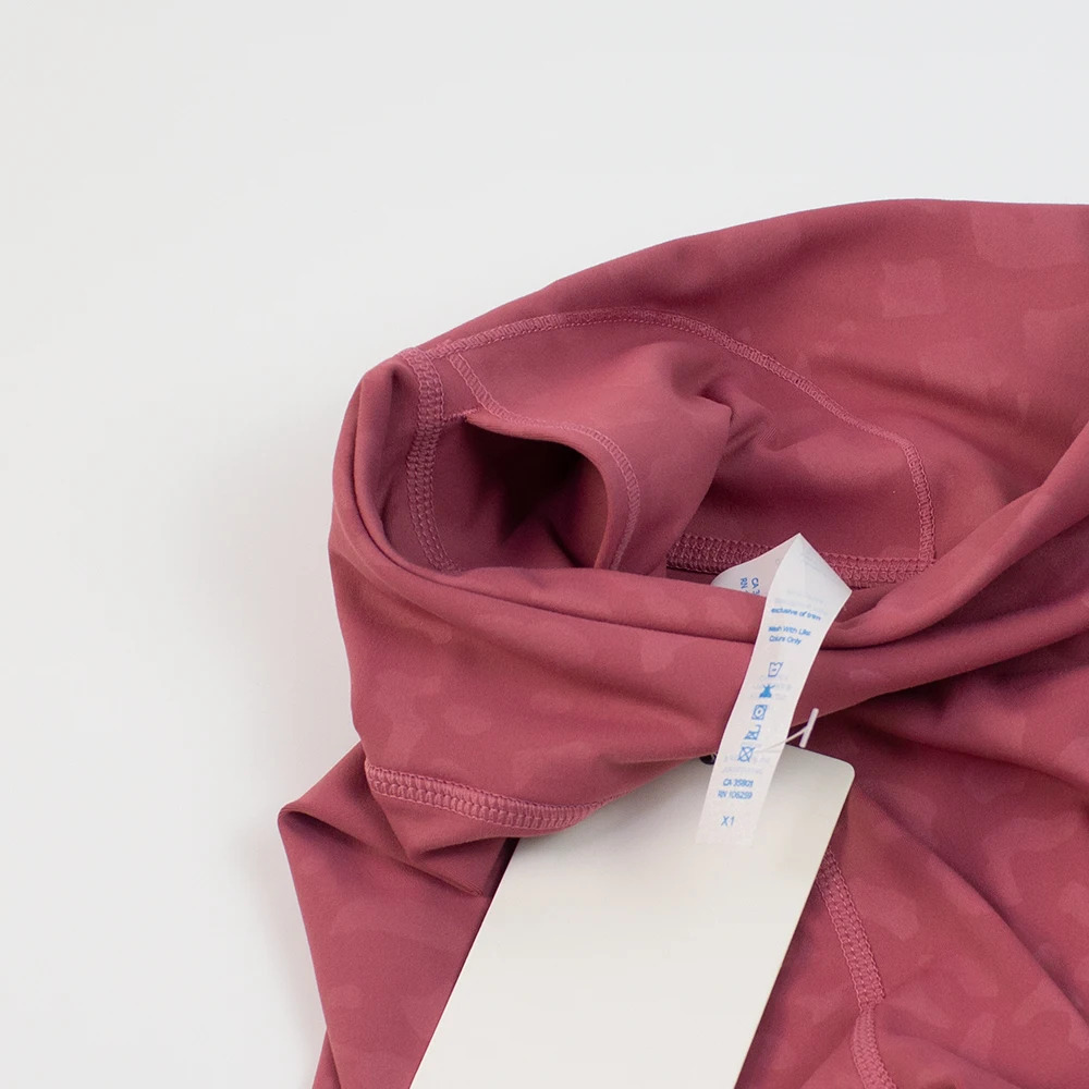 With Logo Tie Dye Spotted Leopard Print Leggings High Waist  Naked Feeling Breathabl Women Gym Sports Workout Yoga Pants