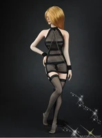 16 scale female mesh underwear black see through fishnet corset with stock for 12 inches action figure body zy5017