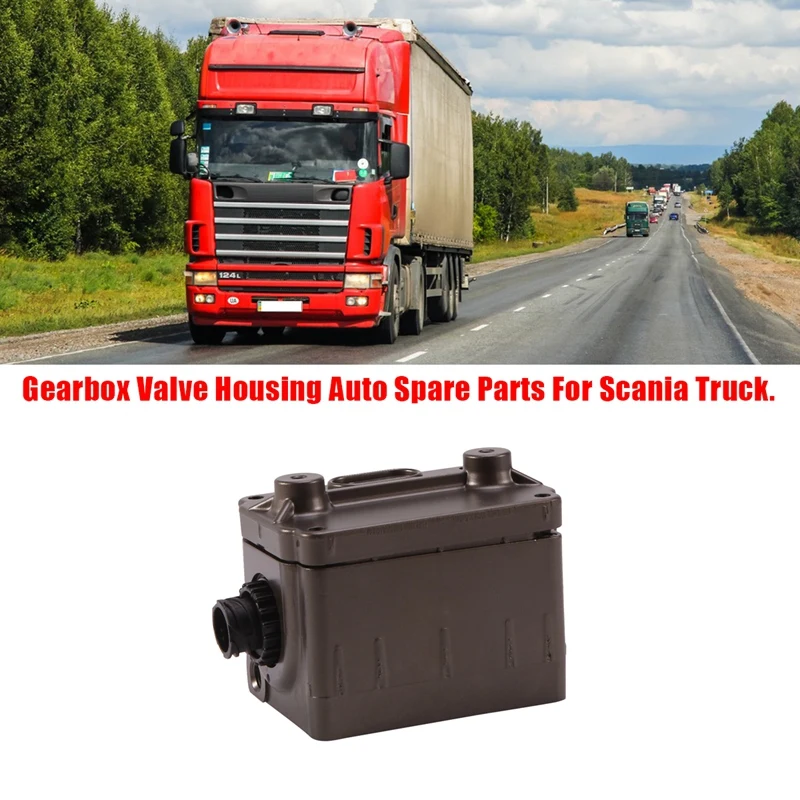 

1Piece 2760914 2447369 2082090 Black Car Gearbox Valve Housing Fit For Scania Truck