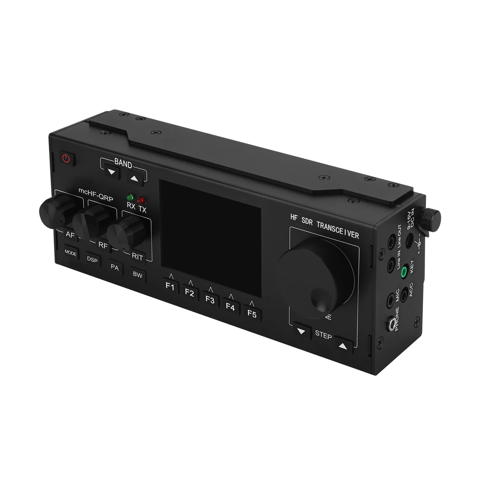 Фото HamGeek MCHF V0.6.3 Коротковолновый комплект КВ SDR Трансивер QRP Трансивер Аматорская любительская радиостанция с черными кнопками №4