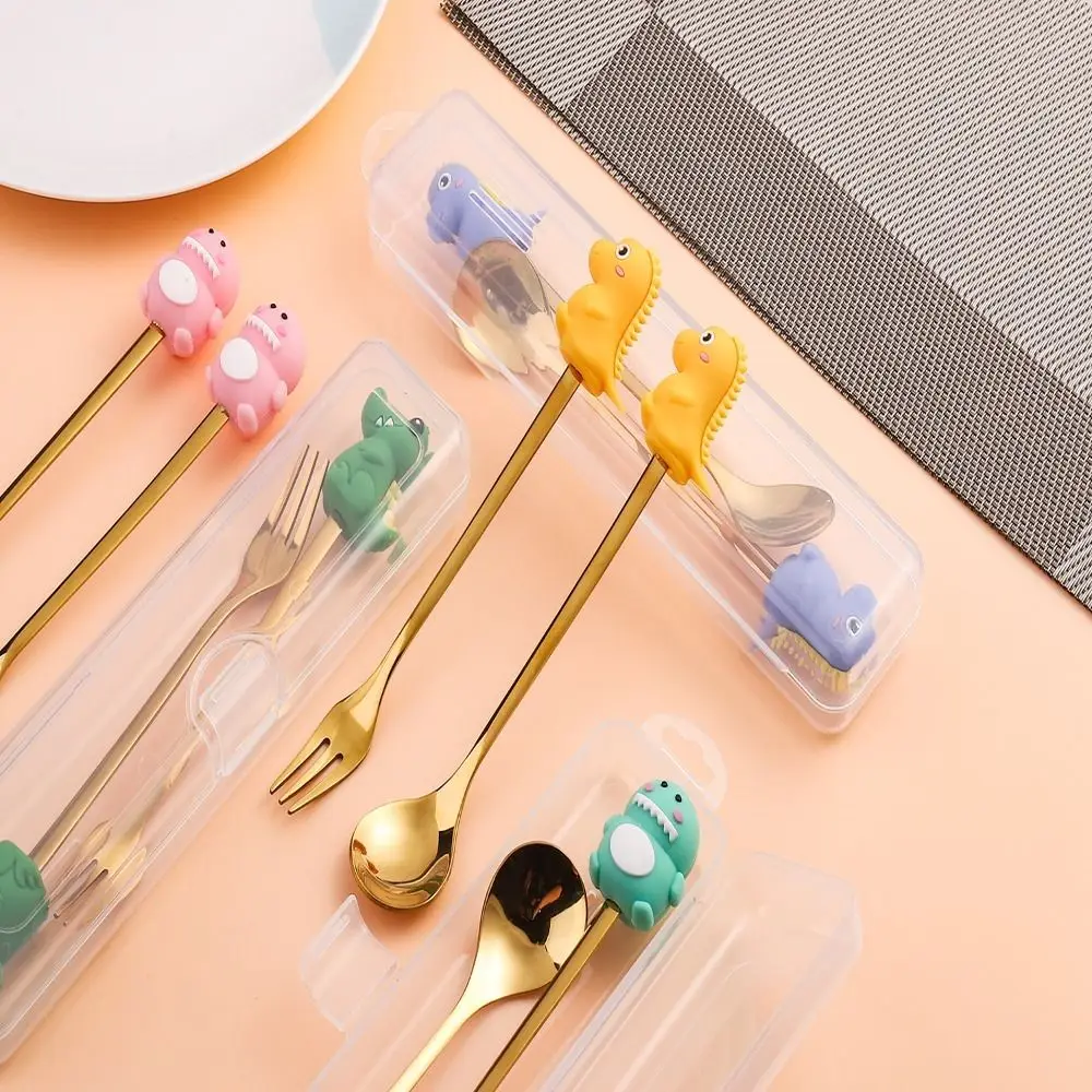 

Creative Dinnerware Santa Claus Fork Cartoon Astronauts Stainless Steel Forks Fruit Animal Shape Coffee Stirring Spoons