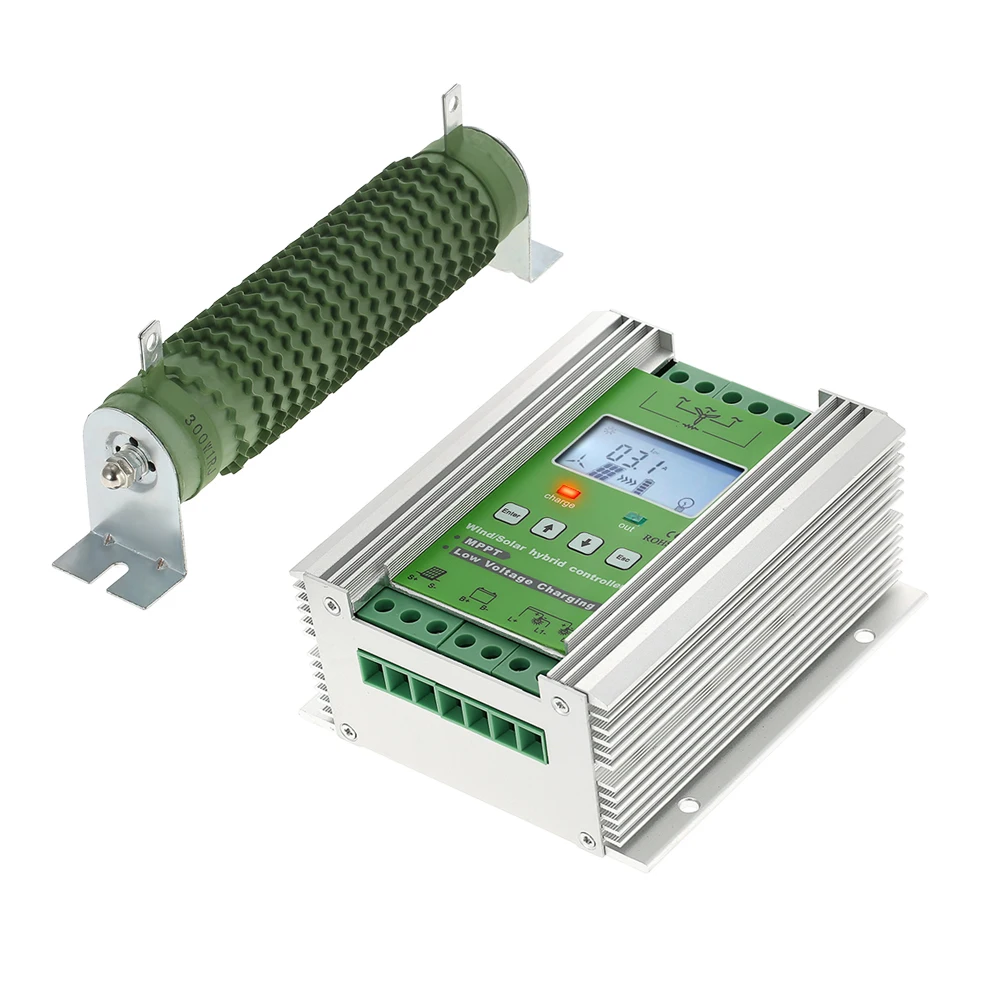 Гибридный контроллер Заряда MPPT Wind Solar для гибридной системы 24 В 1400 Вт 800 wind + 600 solar с
