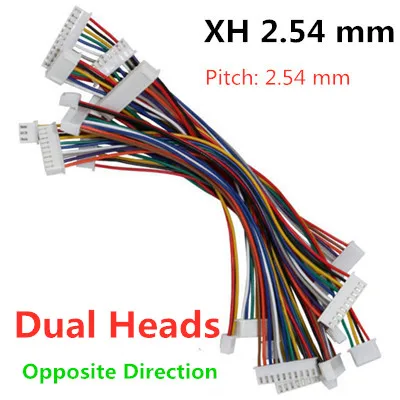 

Разъем Jst 1,0 мм, 1,25 мм, 1,5 мм, 2,0 мм, 2,54 мм, одинарный/двойной провод, кабель Jst Xh2.54 2/3/4/5/6/9-контактный гнездовой разъем, электронный провод