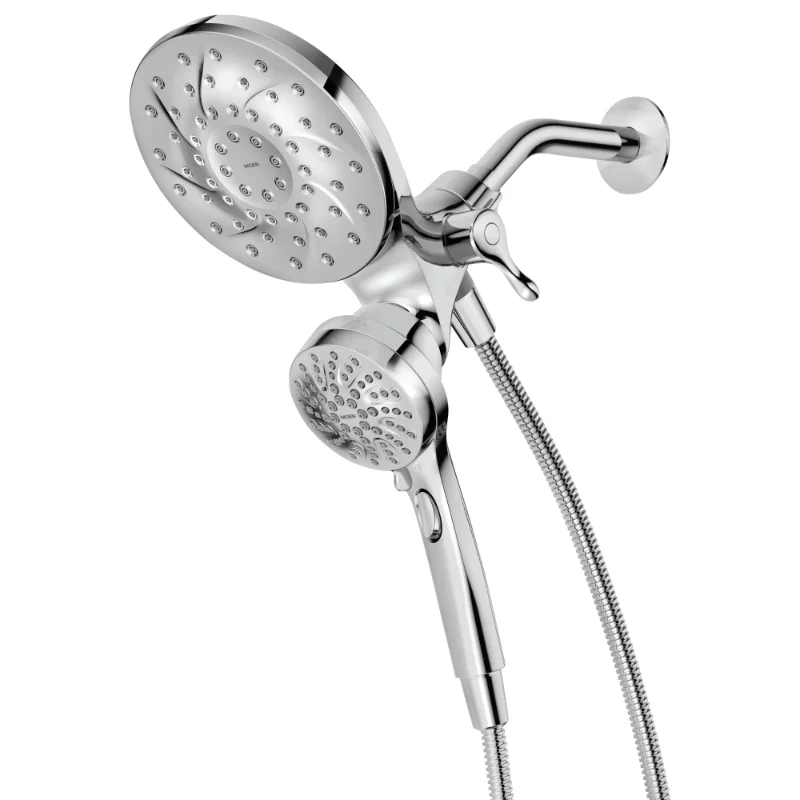 

Moen Engage Magnetic 6.5-inch Six-Function Bathroom Handheld Showerhead with Magnetic Docking, Chrome