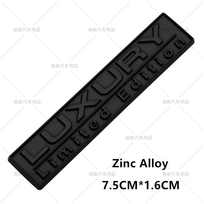 

Металлический 3D значок ограниченного выпуска, Эмблема багажника автомобиля, наклейки на корпус автомобиля, дверь, брызговик, аксессуары