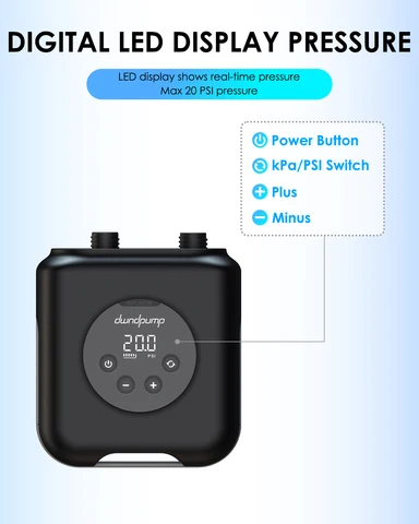 Электрический насос D12PRO 20PSI
