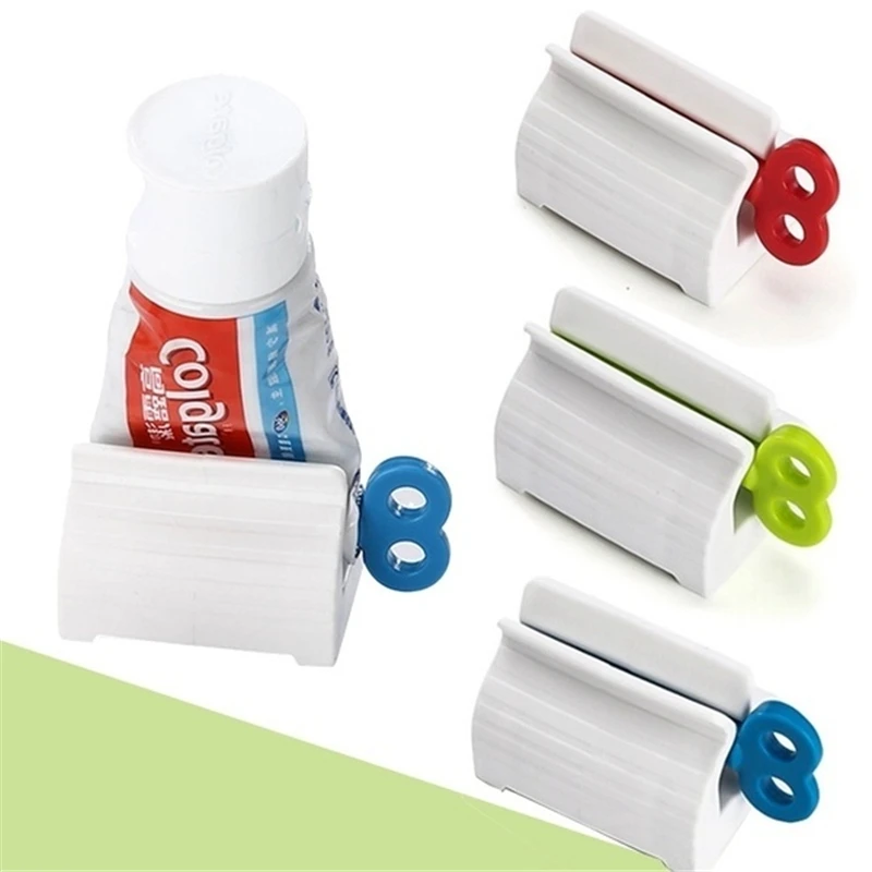 

Convenient Rolling Tube Toothpaste Squeezer Manual Toothpaste Dispenser Toothpaste Holder Bathroom Accessories