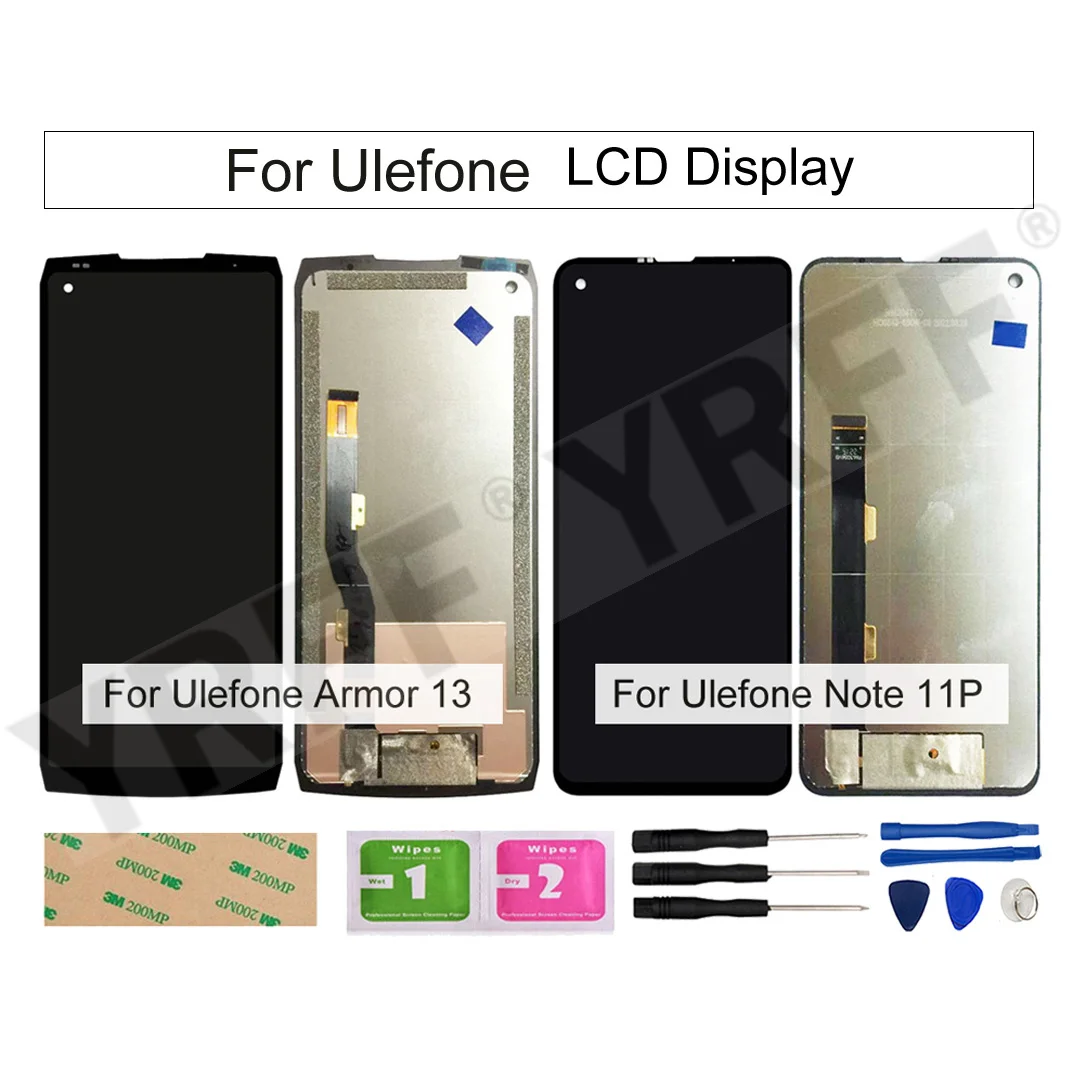 

For Ulefone Power Armor 13 Phone LCD Screens For Ulefone Note 11P LCD Display Touch Screen Digitizer Assembly Repair Parts