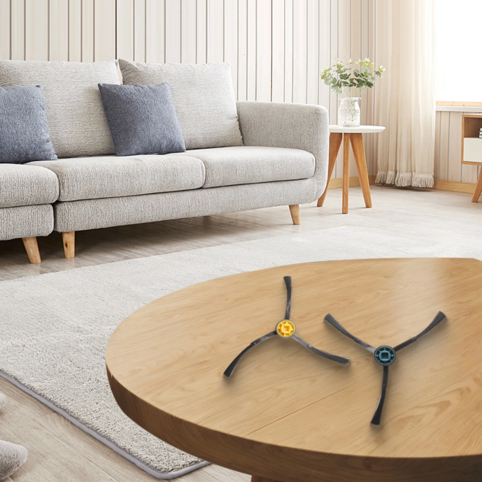 6 шт. боковые щетки детали для пылесоса абсолютно новая чистка пригодные Fakir Robert R-S