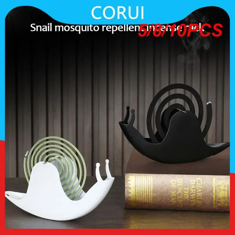 5/8/10PCS Mosquito Coil Holder Wrought Iron Retro Insect Repellent Incense Rack Creative Large-capacity Mosquito Coil Frame